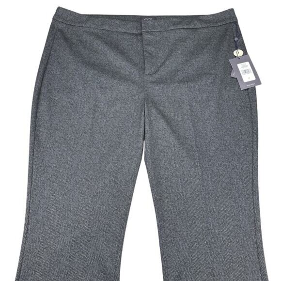 NWT NYDJ Slim Ponte Knit Trousers Sz 18 Mondo Herringbone - Picture 4 of 8